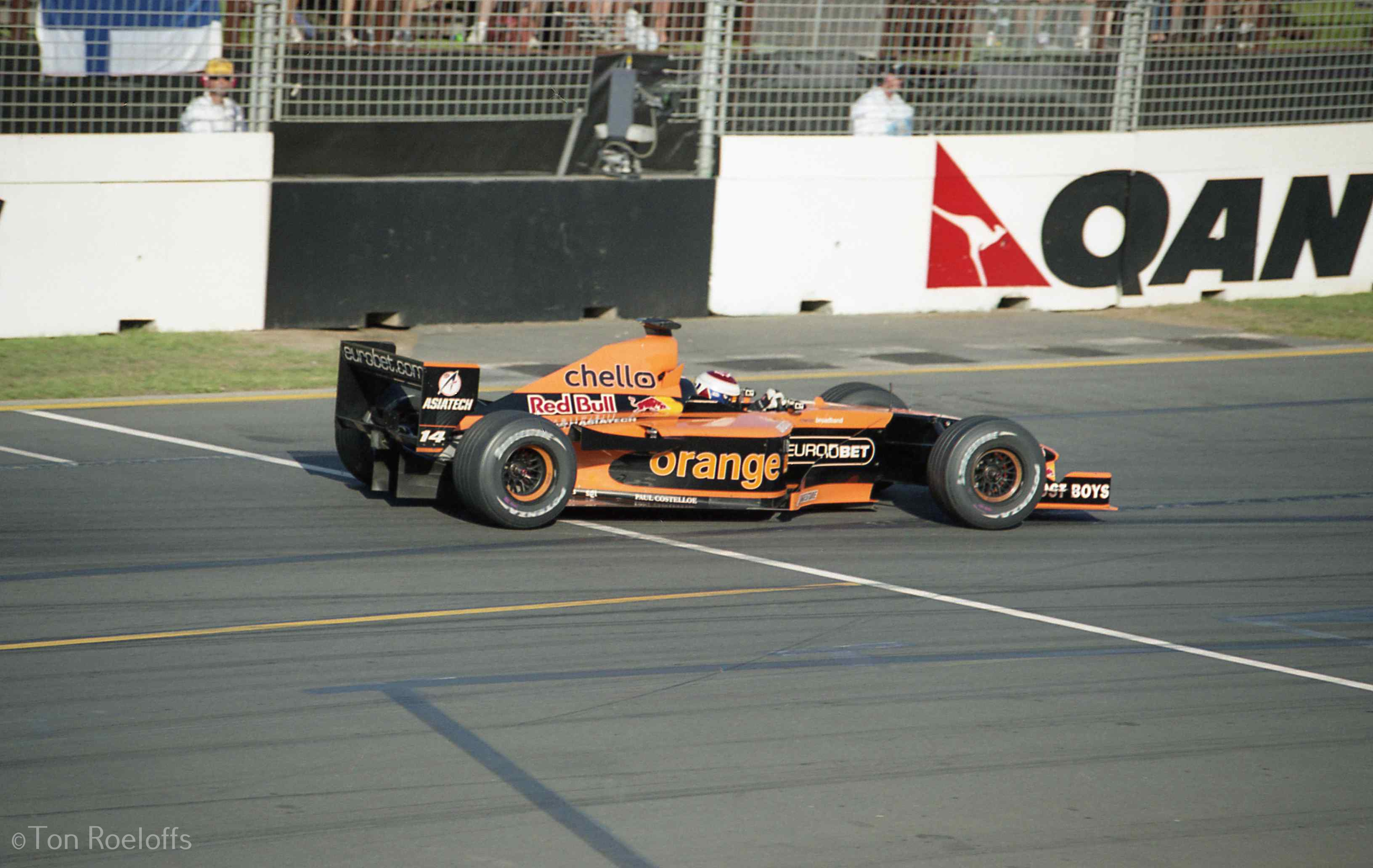 Verstappen pitbox